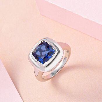 Ceylonfarbener Quarz-Ring - 4,38 ct.&nbsp;