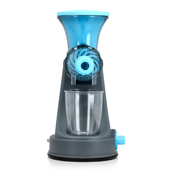 Tragbarer manueller Entsafter, 900ml, 29x21cm, Blau image number 4