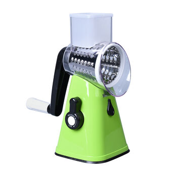 HOMESMART Gem&uuml;se- und Obstschneider, Gr&uuml;n