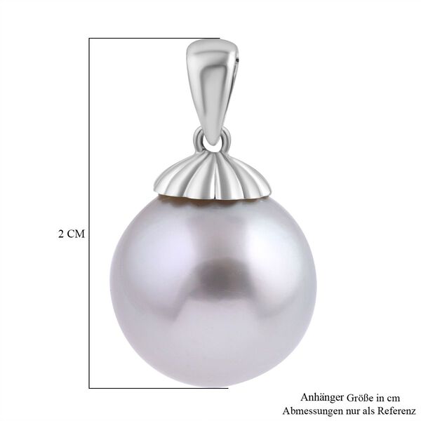 Iliana Collector's Edition - Wei&szlig;e S&uuml;dsee Perle Anh&auml;nger, (11-13mm), 750 Wei&szlig;gold image number 5