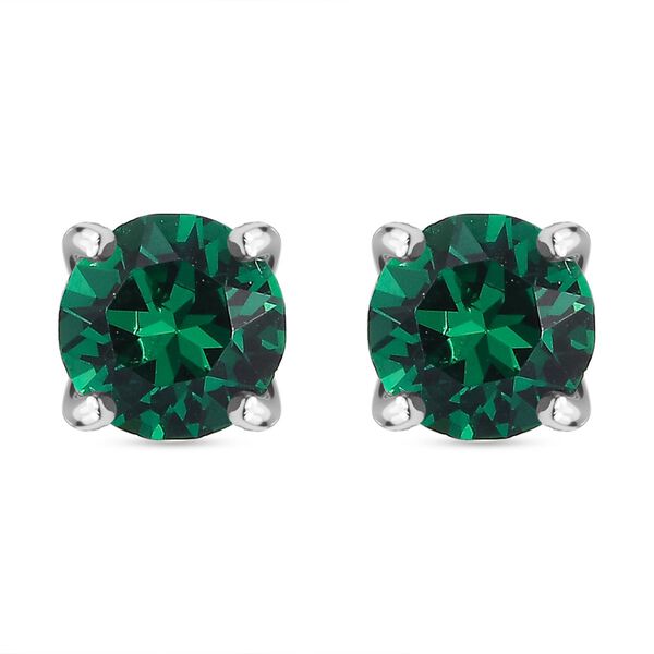 J Francis gefertigt mit SWAROVSKI- 2er-Set- Majestätisches grünes Kristall Swarovski-Schmuckset image number 7