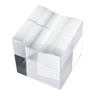Diamantschliff grüner Glaskristall mit Ständer in Geschenkbox image number 3