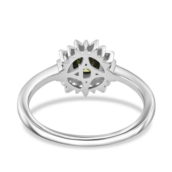 D'Joy Paraiba Moissanit und Moissanit Ring - 0,49 ct. image number 5