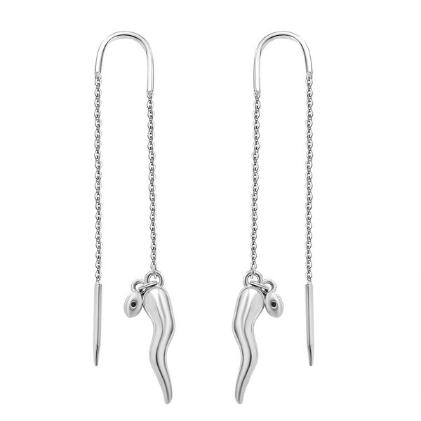 GP Kollektion Chili Ohrringe 925 Silber rhodiniert ca. 0.05 ct image number 4