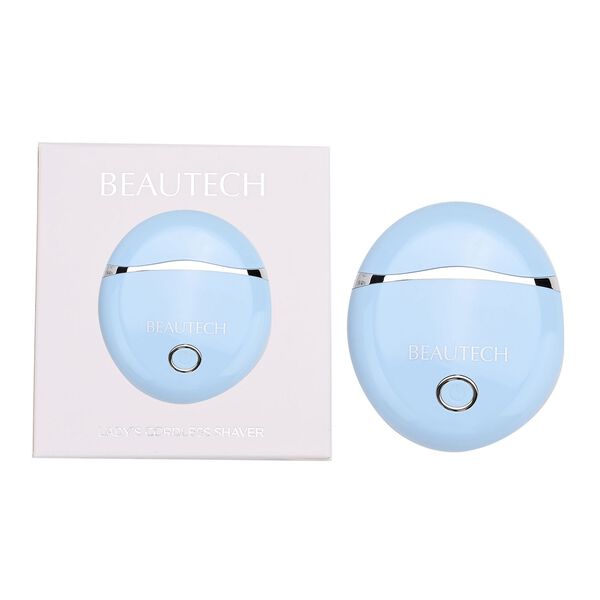 BEAUTECH 3 in 1 Shaver mit 316L Edelstahl Klinge, Aufladbar, 500 mAh, Blau image number 0