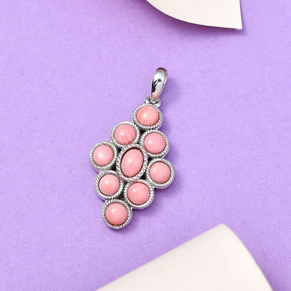 AA Oregon Sunrise Pfirsich Opal Anh&auml;nger - 2,14 ct. image number 2