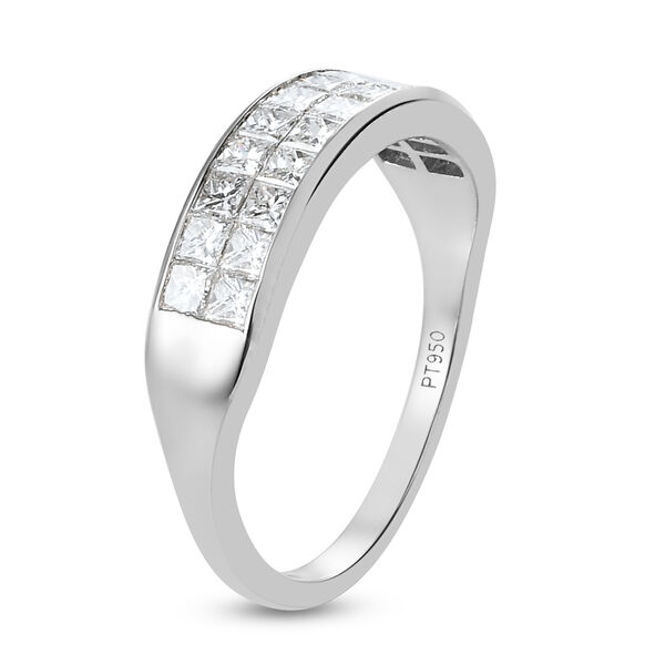 RHAPSODY - Diamant-Ring, IGI zertifiziert VS E-F, 950 Platin  ca. 1,00 ct image number 5