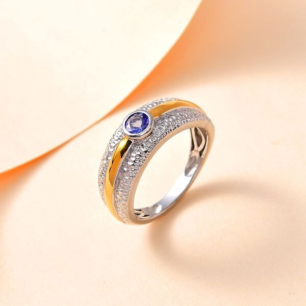 Zweifarbiger Tansanit-Ring - 0,27 ct. image number 2