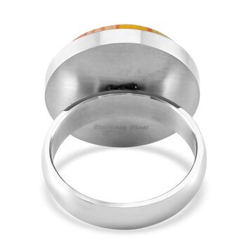 Mehrfarbiger Ring im Murano-Stil