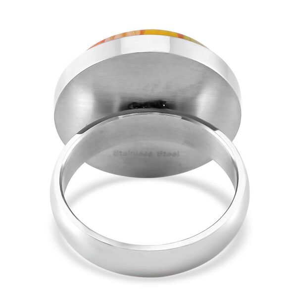 Mehrfarbiger Ring im Murano-Stil image number 4