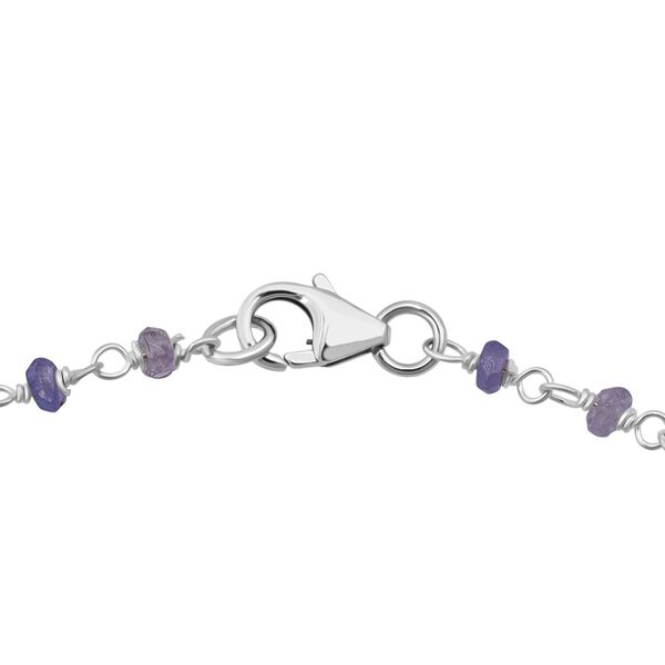 Tansanit Armband ca. 19 cm 925 Silber ca. 6,00 ct. image number 3