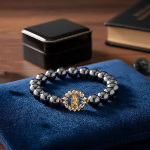 Terahertz, Wei&szlig;er Zirkonia Armband, Flexibles, Nickelfreies Messing image number 2