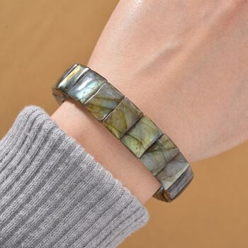 Flexibles Labradorit Armband - 170 ct.