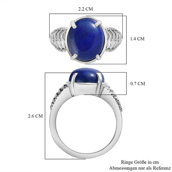 Lapislazuli Ring - 6,03 ct. image number 7