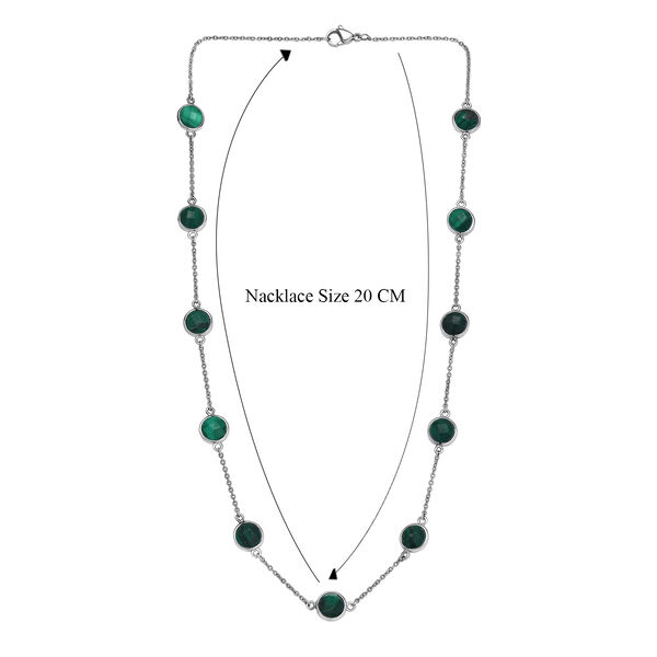 Malachit 50cm Halskette - 22,55 ct. image number 5