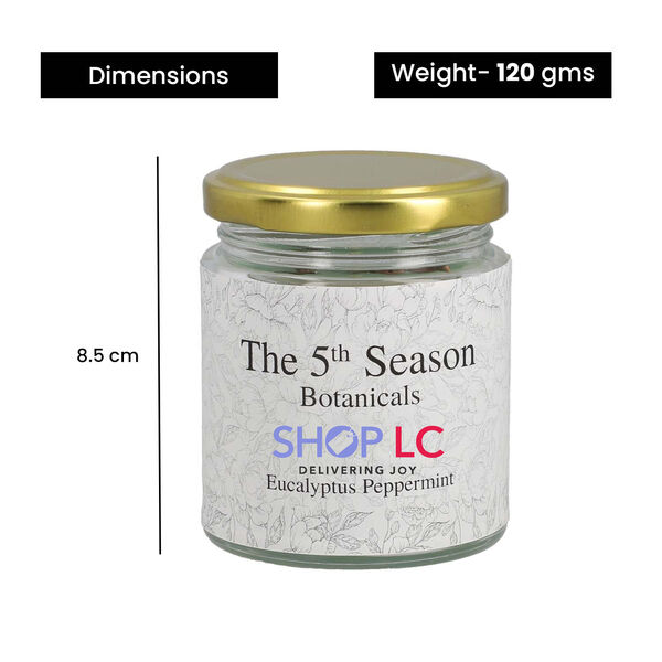 The 5th Season - Botanical Collection Duftkerze au Sojawachs im Glas, Eukalyptus image number 5