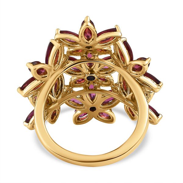 GP Italian Garden Kollektion - Rhodolith Granat und blauer Saphir-Ring- 6,39 ct. image number 6