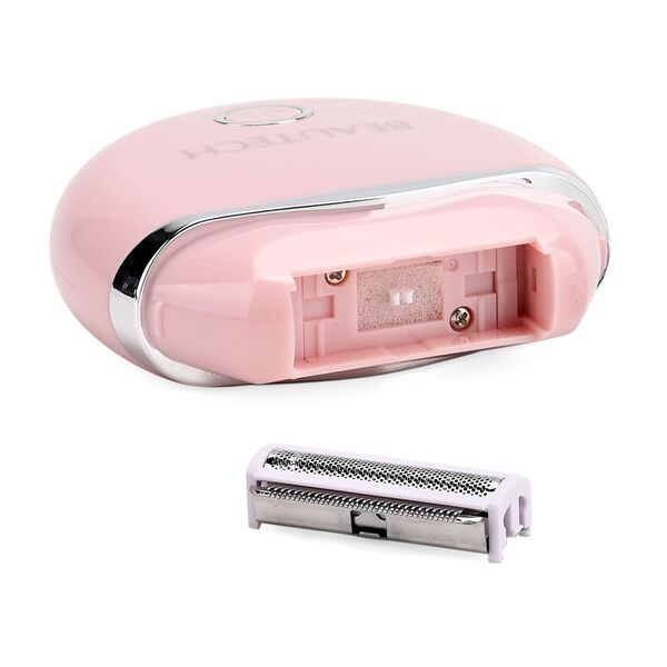 BEAUTECH 3 in 1 Shaver mit 316L Edelstahl Klinge, Aufladbar, 500 mAh, Rosa image number 4
