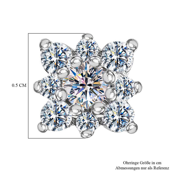 Moissanit Ohrringe - 0,31 ct. image number 5