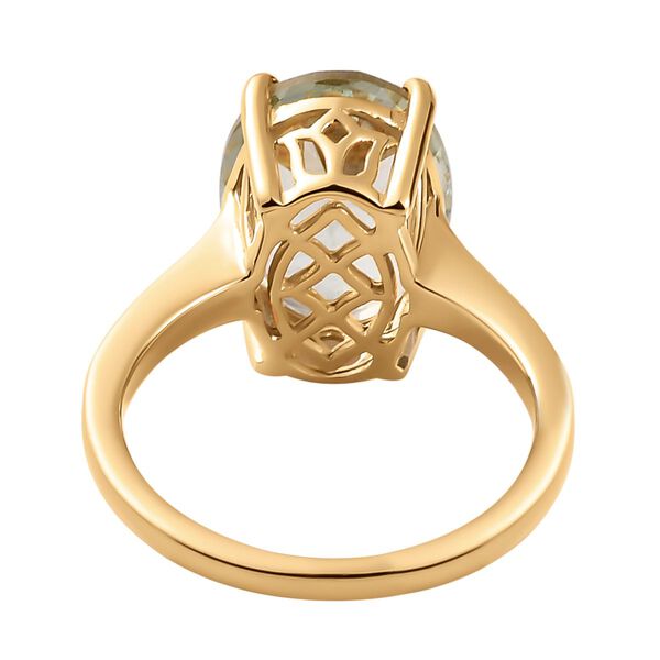 Prasiolith-Ring - 5,43 ct. image number 6
