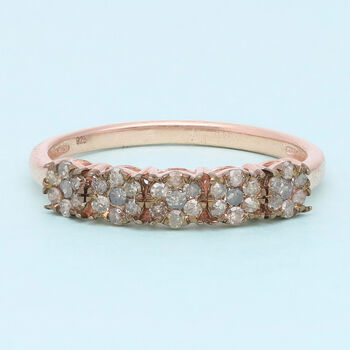 Nat&uuml;rlicher Champagner-Diamant-Ring  - 0,50 ct.
