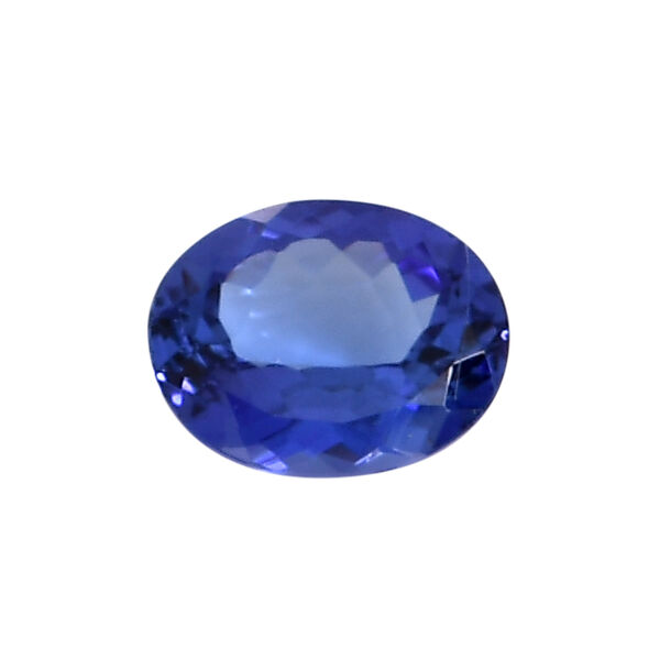 AAAA Tansanit ungefasster Edelstein, Oval- und Facettenschliff - 2,54 ct. image number 6