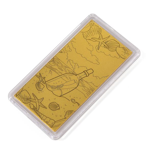 999er Gold-Barren mit Strandmotiven image number 3