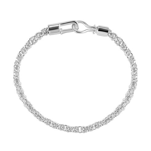 925 Silber Königskette-Armband ca. 19 cm ca. 10,00g image number 0