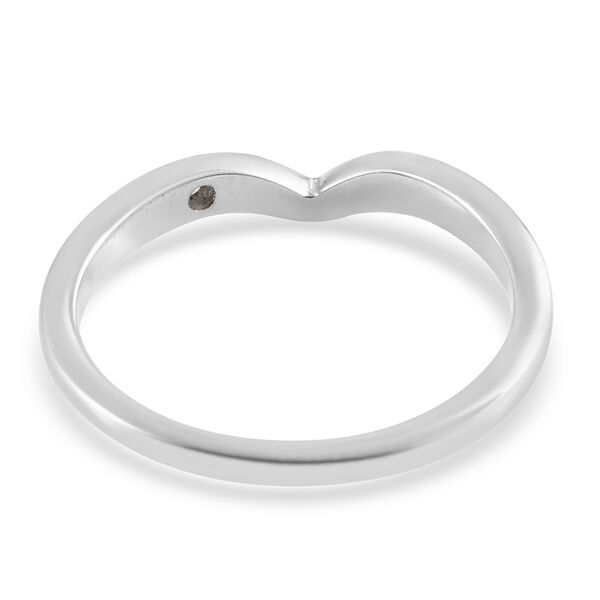 Diamant Ring 925 Silber platiniert image number 6