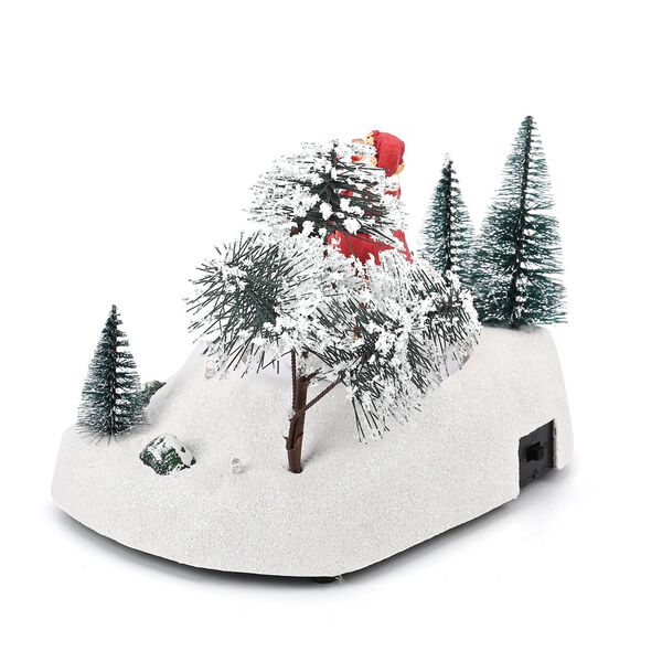 LED Musikbox Karussell mit Weihnachtsmann image number 9