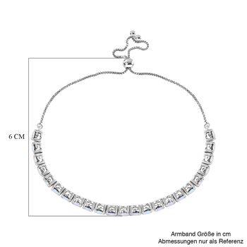 J Francis gefertigt mit SWAROVSKI- AB Swarovski Kristall 19cm Armband