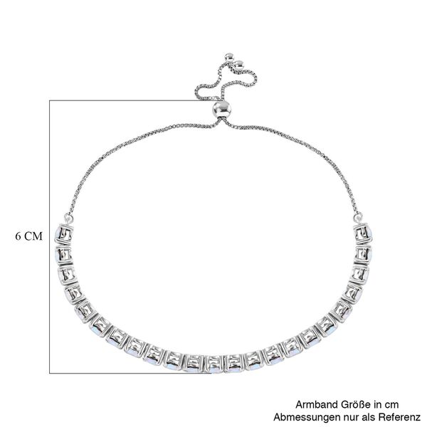 J Francis gefertigt mit SWAROVSKI- AB Swarovski Kristall 19cm Armband image number 4