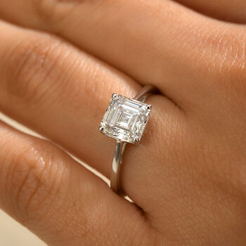 LUXURIANT VS-EF Labor Diamant Ring in 950 Platin - 2 ct.
