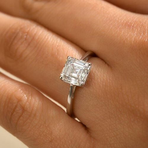 LUXURIANT DIAMOND- VS-EF Labor Diamant Ring in 950 Platin - 2 ct. image number 4