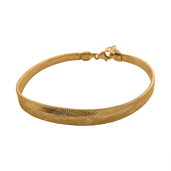 Armband im Netz-Design, 585 Gold, 18+2,5 cm image number 1