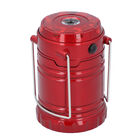 LED Laterne Lampe, 3xAAA (nicht inkl.), Größe 6,8x6,8x10 cm, Rot