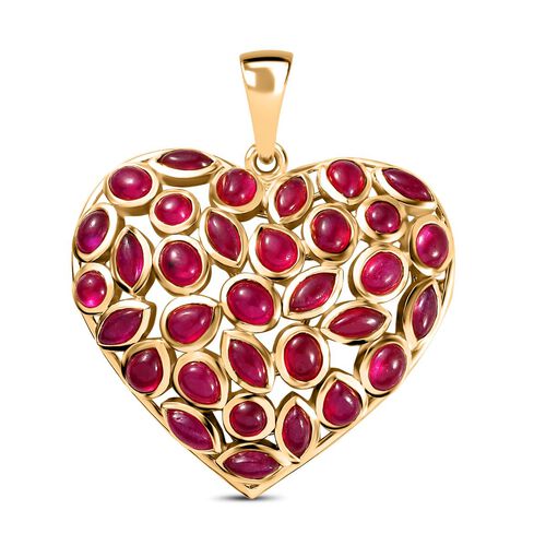 AA afrikanischer Rubin-Anhänger - 15,21 ct. image number 0