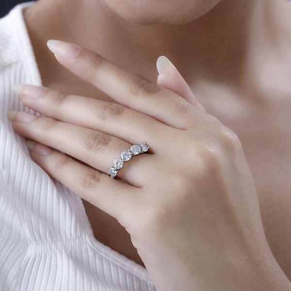 Moissanit Ring - 2 ct. image number 8