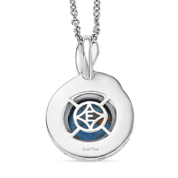 Blaues Türkis Schmuckset ca. 50 cm ca. 3.50 ct image number 4