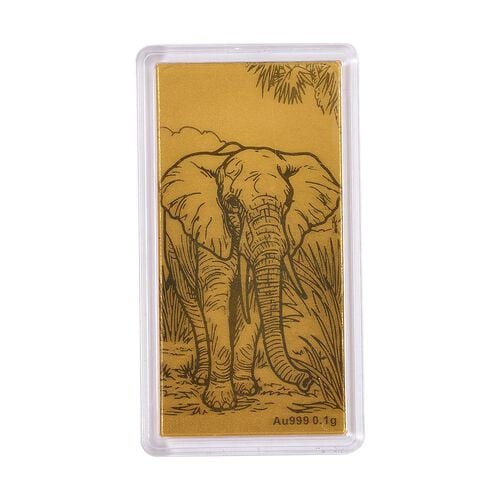 999er Gold, Schmuckplättchen mit Drachen-Motiv