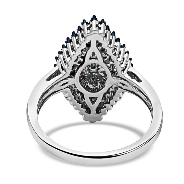 Blauer Diamant-Ring - 1 ct. image number 5