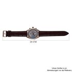 William Hunt - Echtleder-Armbanduhr im Hollywood-Glamour-Stil, 5ATM Wasserdicht, Japanisches Uhrwerk, rosefarben image number 6