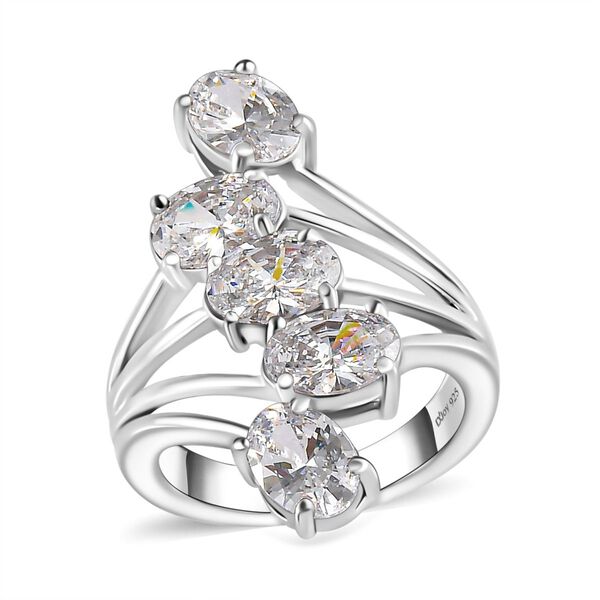 Zirkonia Ring - 5,33 ct. image number 5