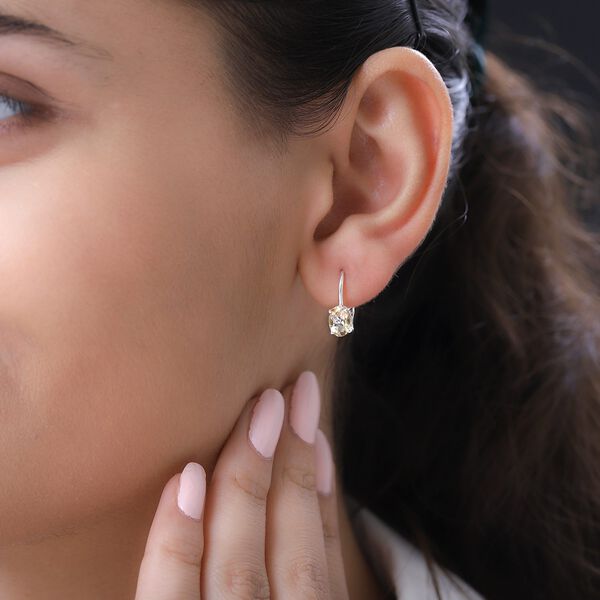 Citrin-Ohrringe, 925 Silber ca. 1,50 ct image number 3