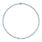 Blautopas 45cm Eternity-Halskette - 60,31 ct. image number 0