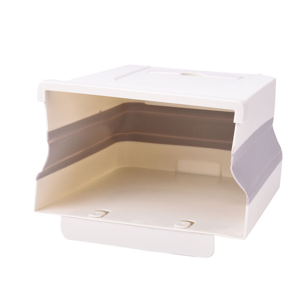 Faltbarer, aufh&auml;ngender M&uuml;lleimer, Kapazit&auml;t 10L, 26x24x10 cm, Wei&szlig; image number 4