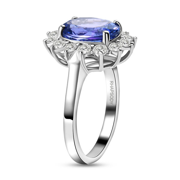 RHAPSODY AAAA Tansanit und VS EF Diamant-Ring - 3,84 ct. image number 5