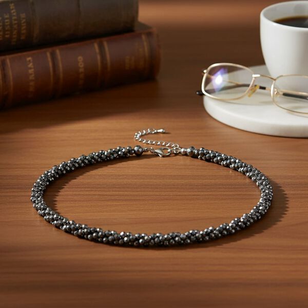 Terahertz Armband ca. Flexibles cm 316L Edelstahl ca. 35.00 ct image number 1