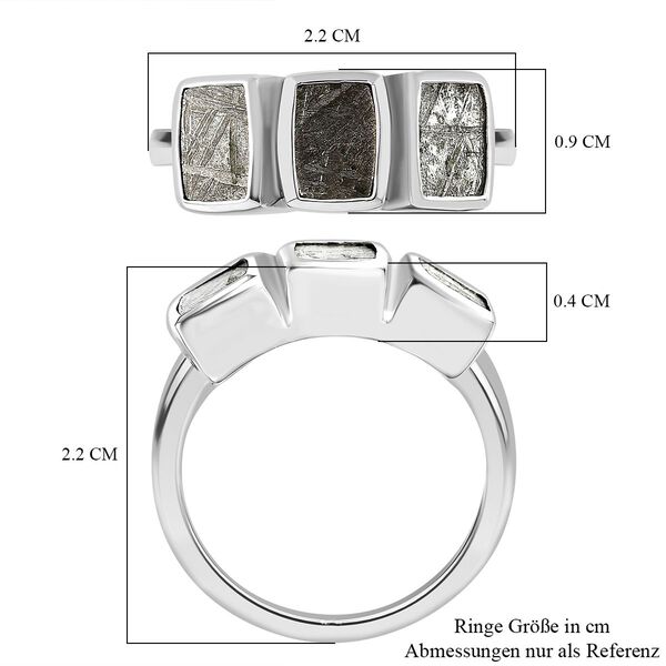 Meteorit Ring - 8,29 ct. image number 7