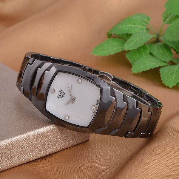 EON 1962 schweizes Uhrwerk, schwarz image number 2